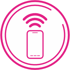 Controlling the device
from the application