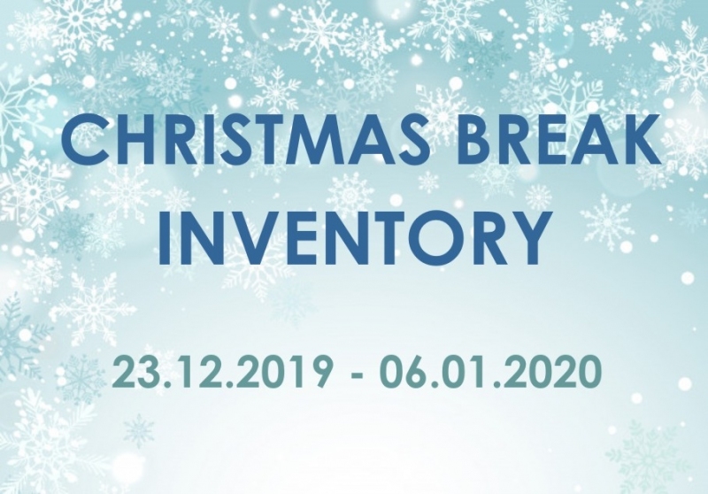 Christmas break / Inventory