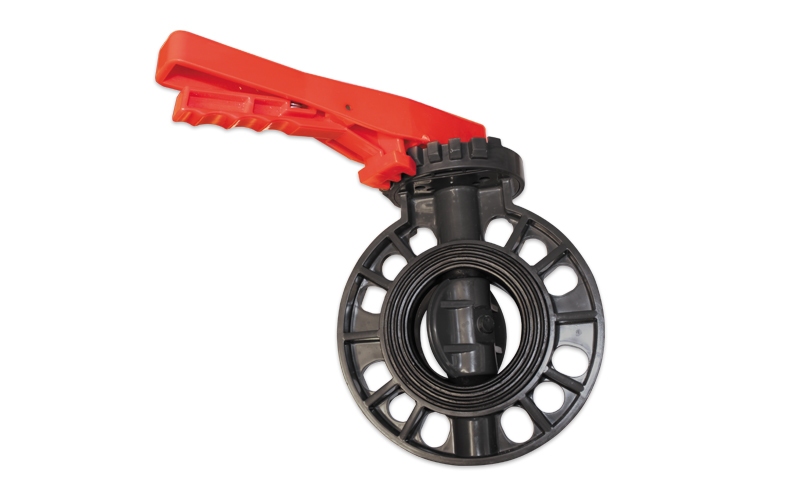 PVC BUTTERFLY VALVE FOR FLANGES 